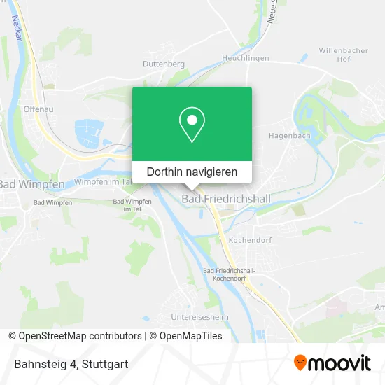 Bahnsteig 4 Karte