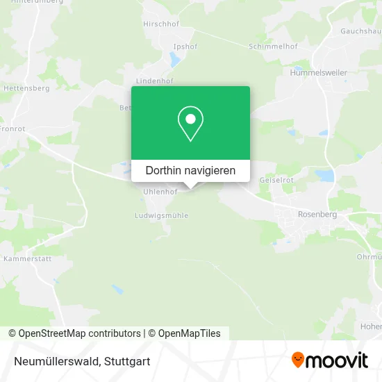 Neumüllerswald Karte