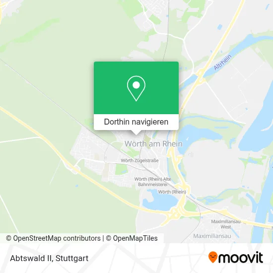 Abtswald II Karte
