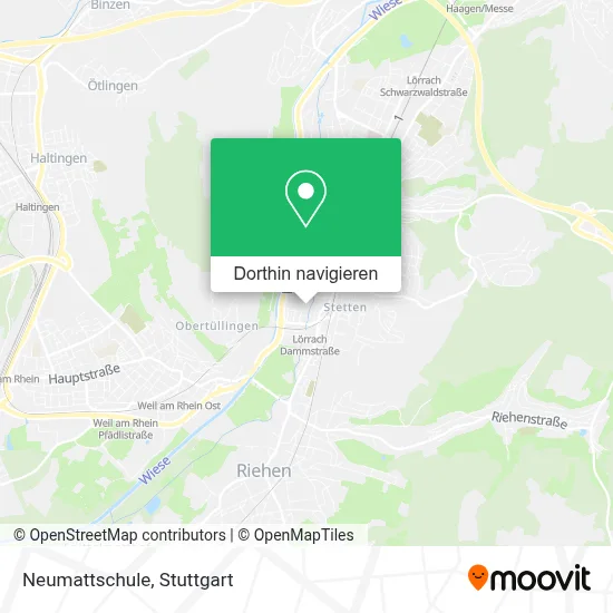 Neumattschule Karte