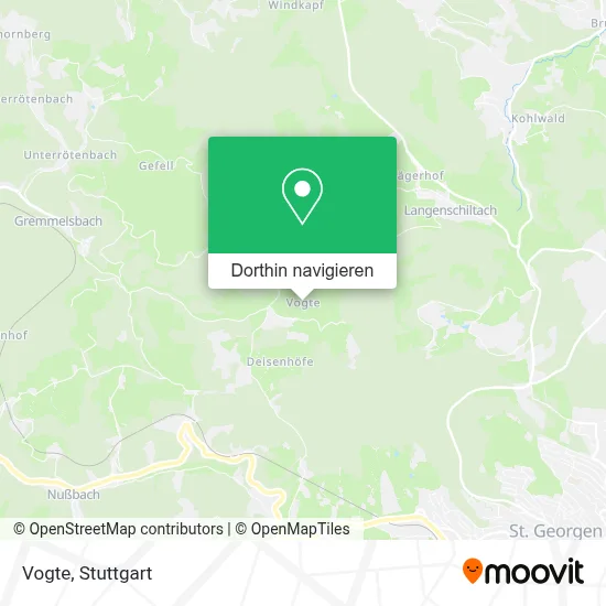 Vogte Karte