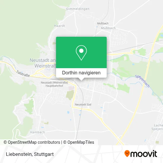 Liebenstein Karte