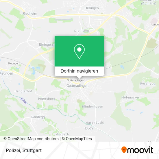 Polizei Karte