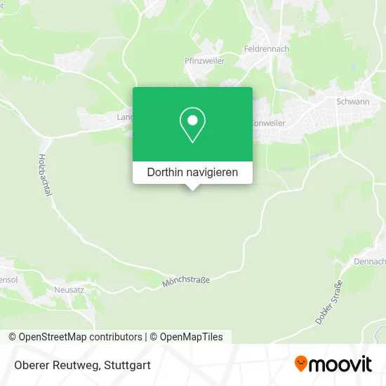 Oberer Reutweg Karte
