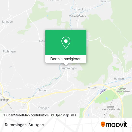 Rümmingen Karte