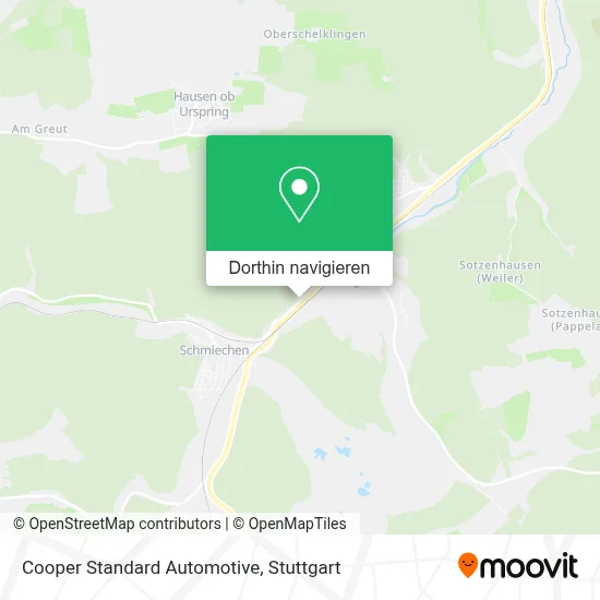 Cooper Standard Automotive Karte