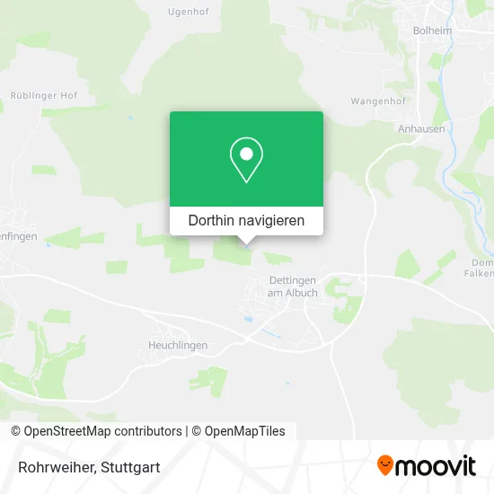 Rohrweiher Karte