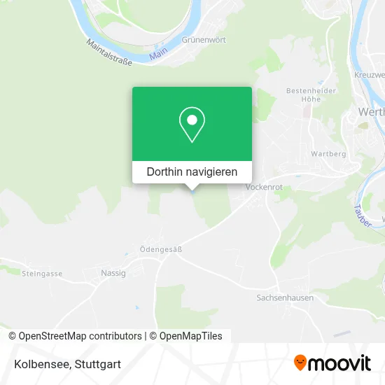 Kolbensee Karte