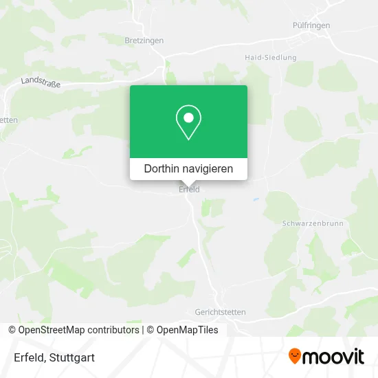 Erfeld Karte