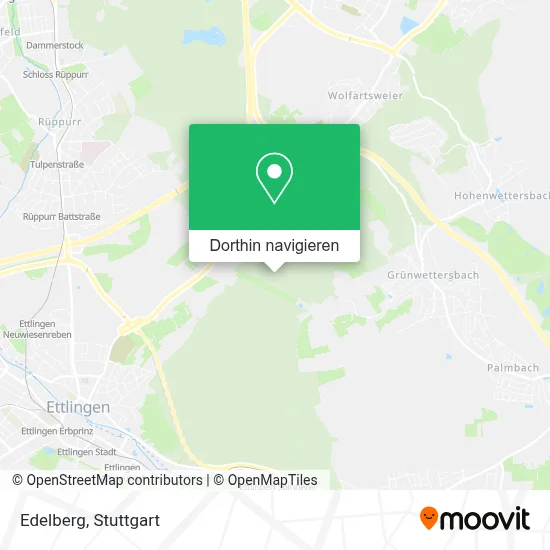 Edelberg Karte