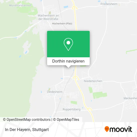 In Der Hayern Karte