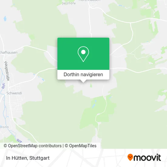 In Hütten Karte