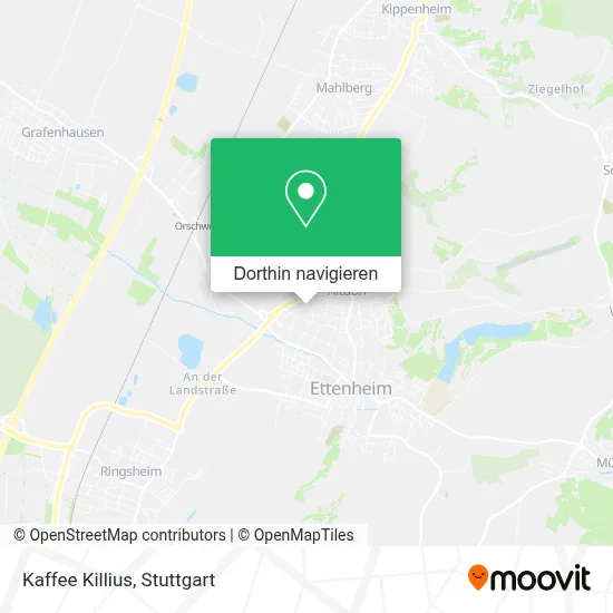 Kaffee Killius Karte