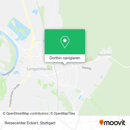 Reisecenter Eckert Karte