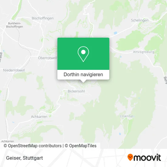 Geiser Karte