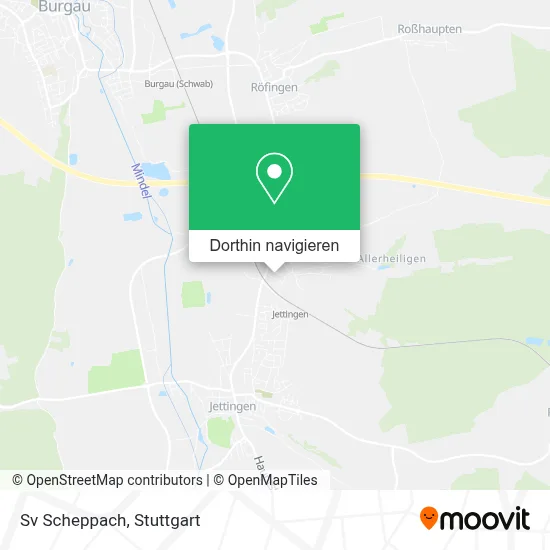 Sv Scheppach Karte