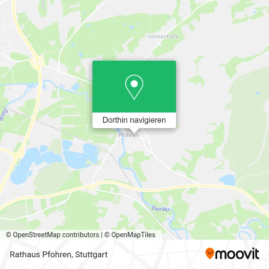 Rathaus Pfohren Karte