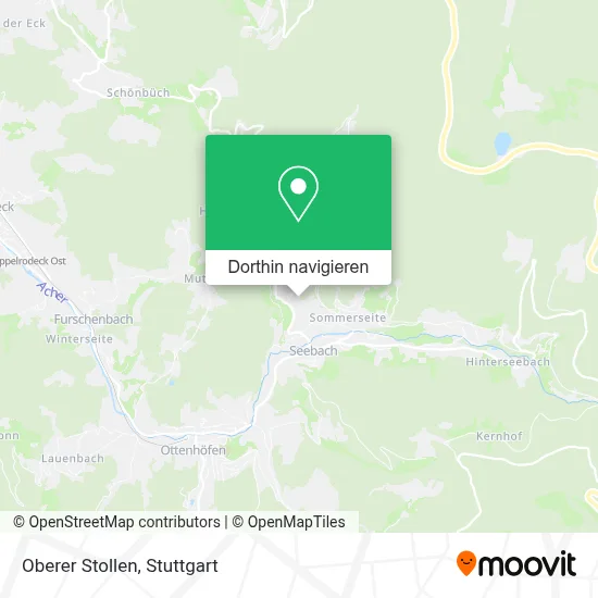 Oberer Stollen Karte