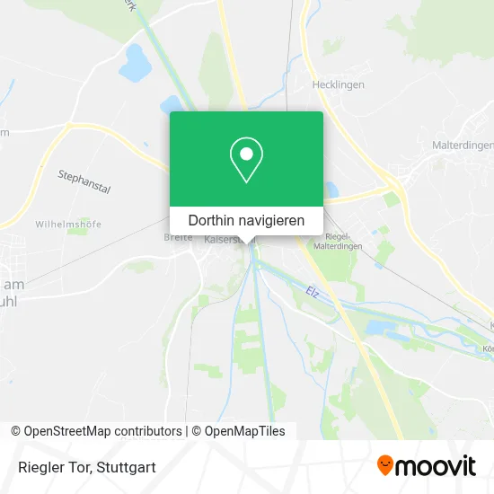 Riegler Tor Karte