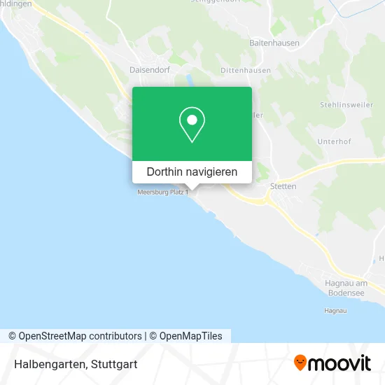 Halbengarten Karte