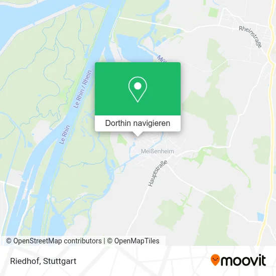 Riedhof Karte