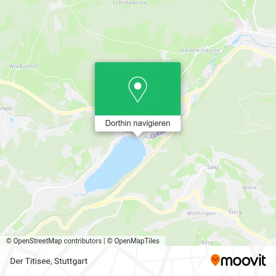 Der Titisee Karte