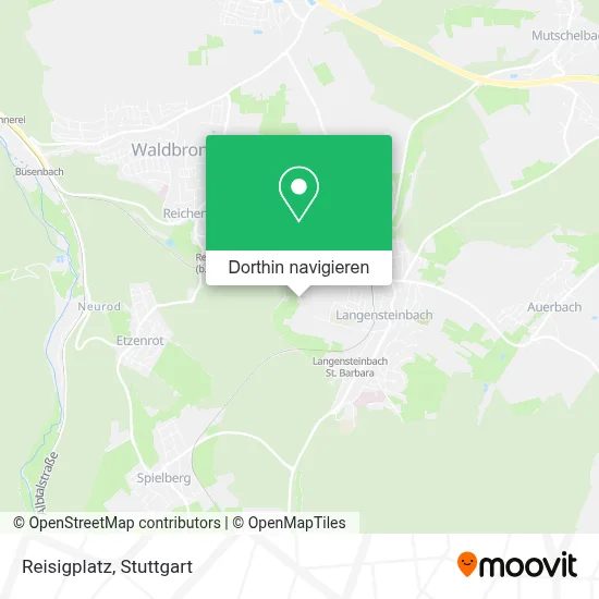 Reisigplatz Karte