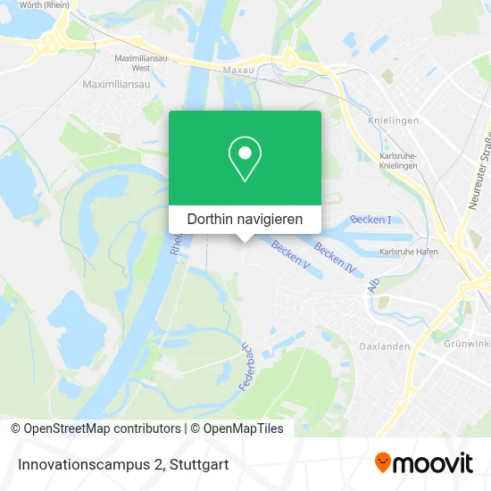 Innovationscampus 2 Karte