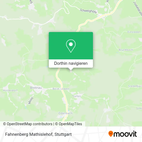 Fahnenberg Mathislehof Karte