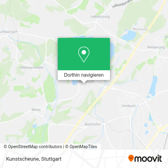 Kunstscheune Karte