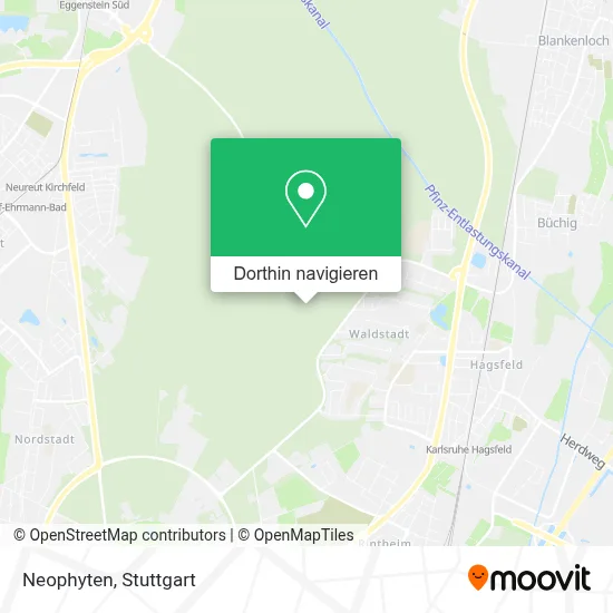 Neophyten Karte