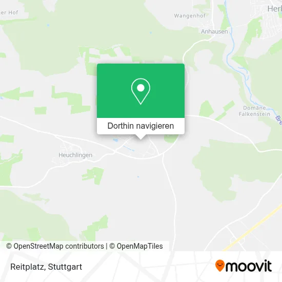 Reitplatz Karte