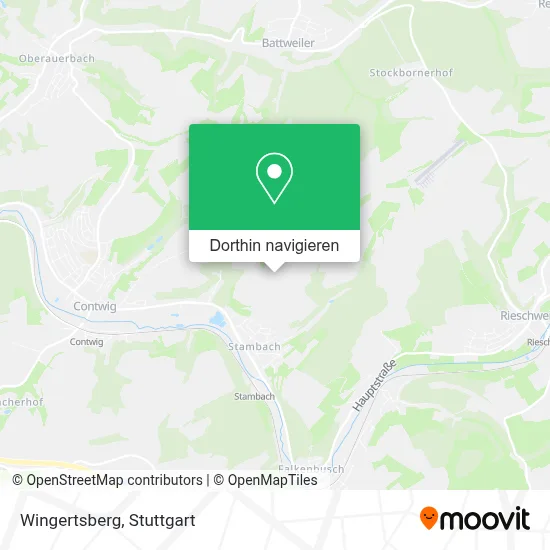 Wingertsberg Karte