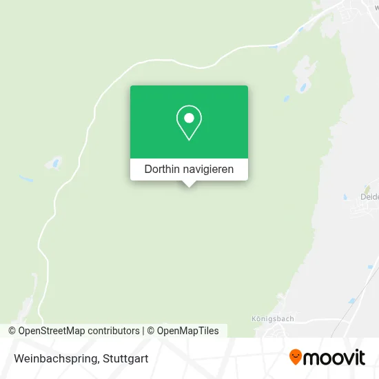 Weinbachspring Karte