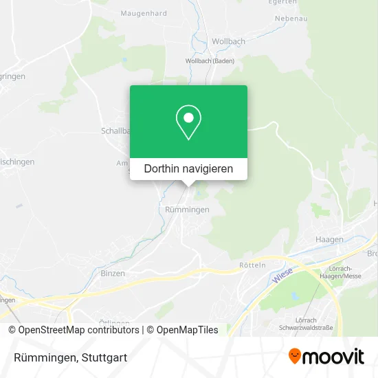 Rümmingen Karte