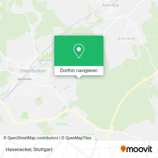 Hasenacker Karte