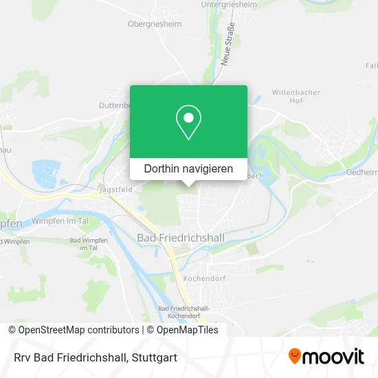 Rrv Bad Friedrichshall Karte