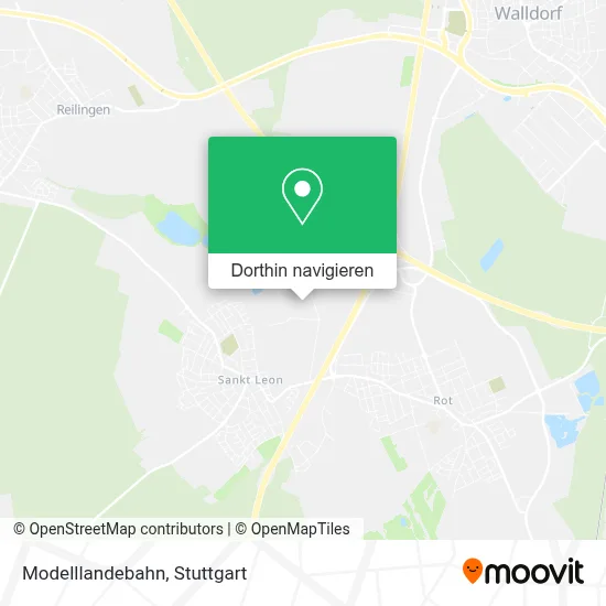 Modelllandebahn Karte