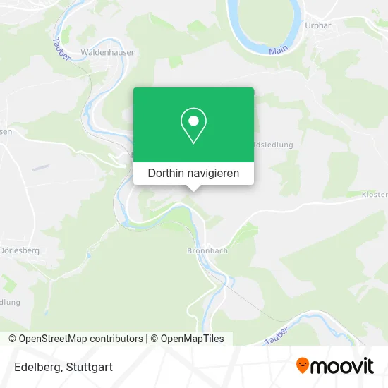 Edelberg Karte