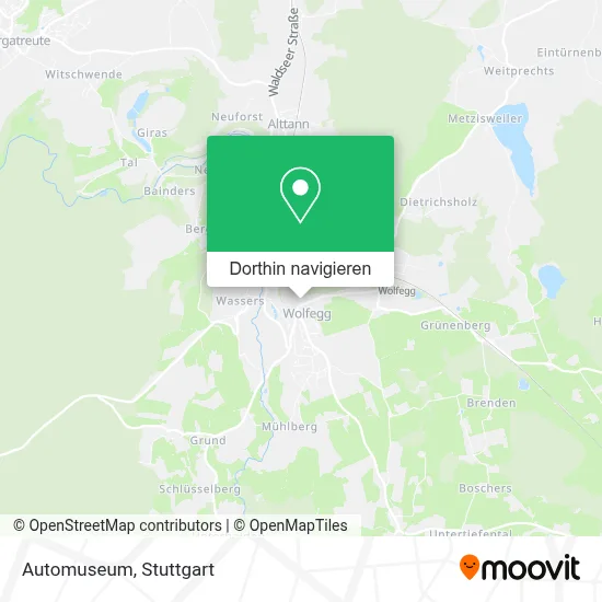 Automuseum Karte