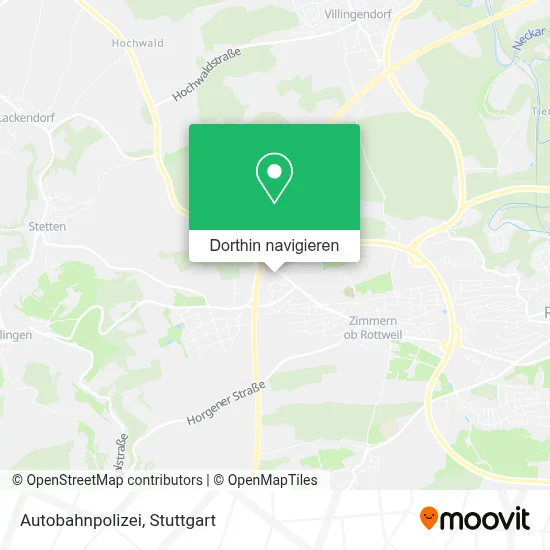 Autobahnpolizei Karte