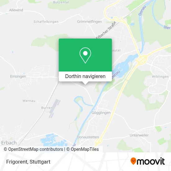 Frigorent Karte