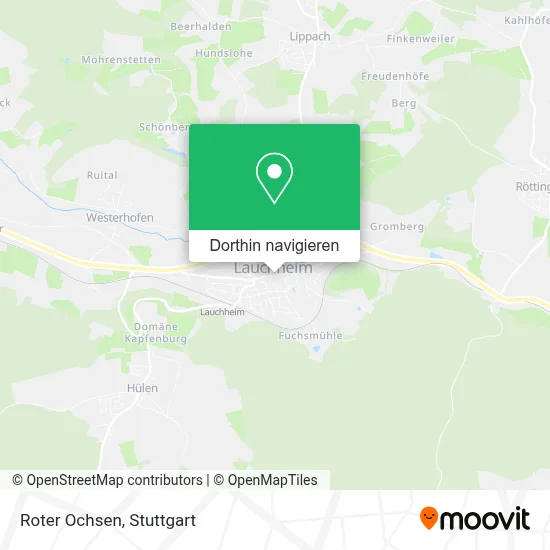 Roter Ochsen Karte