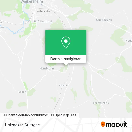 Holzacker Karte
