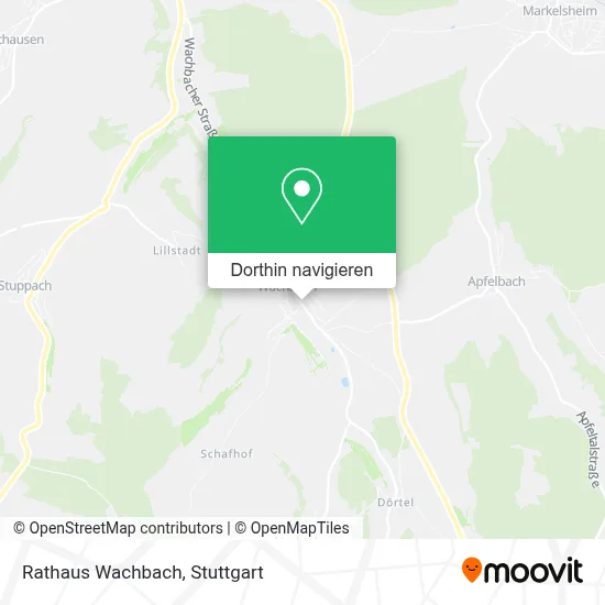 Rathaus Wachbach Karte