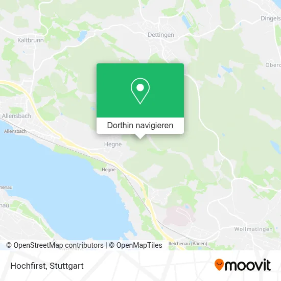 Hochfirst Karte