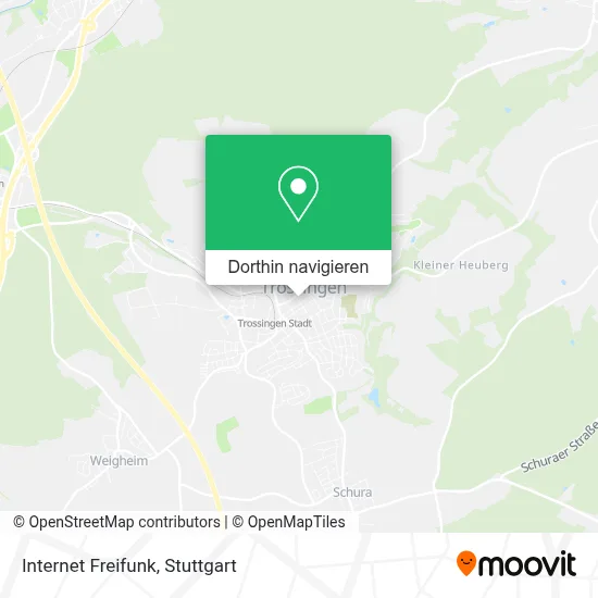 Internet Freifunk Karte