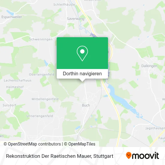 Rekonstruktion Der Raetischen Mauer Karte