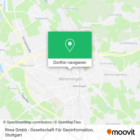 Riwa Gmbh - Gesellschaft Für Geoinformation Karte