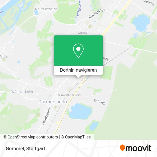 Gommel Karte